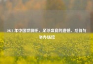 2021 年中国世俱杯，足球盛宴的遗憾、期待与举办场馆