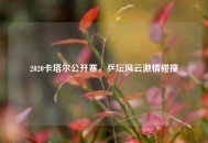 2020卡塔尔公开赛，乒坛风云***碰撞