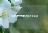 三国杀移动版国战安装全指引