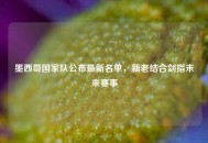墨西哥国家队公布最新名单，新老结合剑指未来赛事