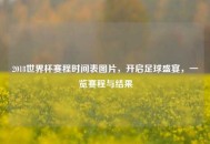 2018世界杯赛程时间表图片，开启足球盛宴，一览赛程与结果