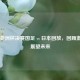 U23 亚洲杯决赛国足 vs 日本回放，回顾激战，展望未来