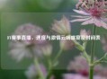 F1赛事直播,速度与 云端盛宴及时间表