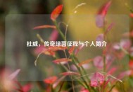 杜威，传奇绿茵征程与个人简介