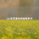 2022年冬奥会时间知多少