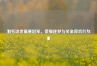 羽毛球世锦赛冠军，荣耀逐梦与奖金背后的故事
