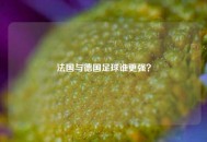 法国与德国足球谁更强？