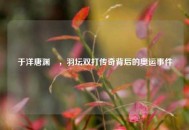 于洋唐渊渟，羽坛双打传奇背后的奥运事件