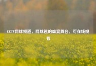 CCTV网球频道，网球迷的盛宴舞台，可在线观看