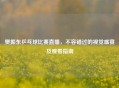 樊振东乒乓球比赛直播，不容错过的视觉盛宴及观看指南