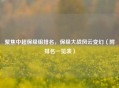 聚焦中超保级组排名，保级大战风云变幻（附排名一览表）
