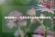 嗨球直播NBA，免费高清开启热血观赛新体验