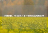 深度剖析，NBA影响力排行榜背后的历史故事