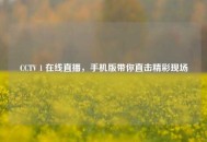 CCTV 1 在线直播，手机版带你直击精彩现场