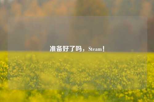 准备好了吗，Steam！