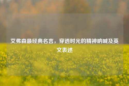 艾弗森最经典名言,穿透时光的精神呐喊及英文表述