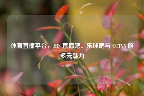 体育直播平台,JRS 直播吧、乐球吧与 CCTV5 的多元魅力