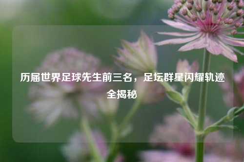 历届世界足球先生前三名,足坛群星闪耀轨迹全揭秘