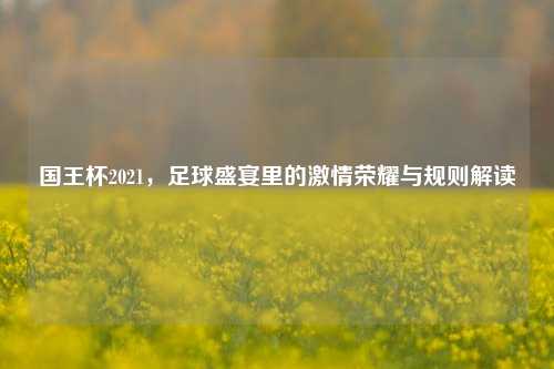 国王杯2021,足球盛宴里的***荣耀与规则解读